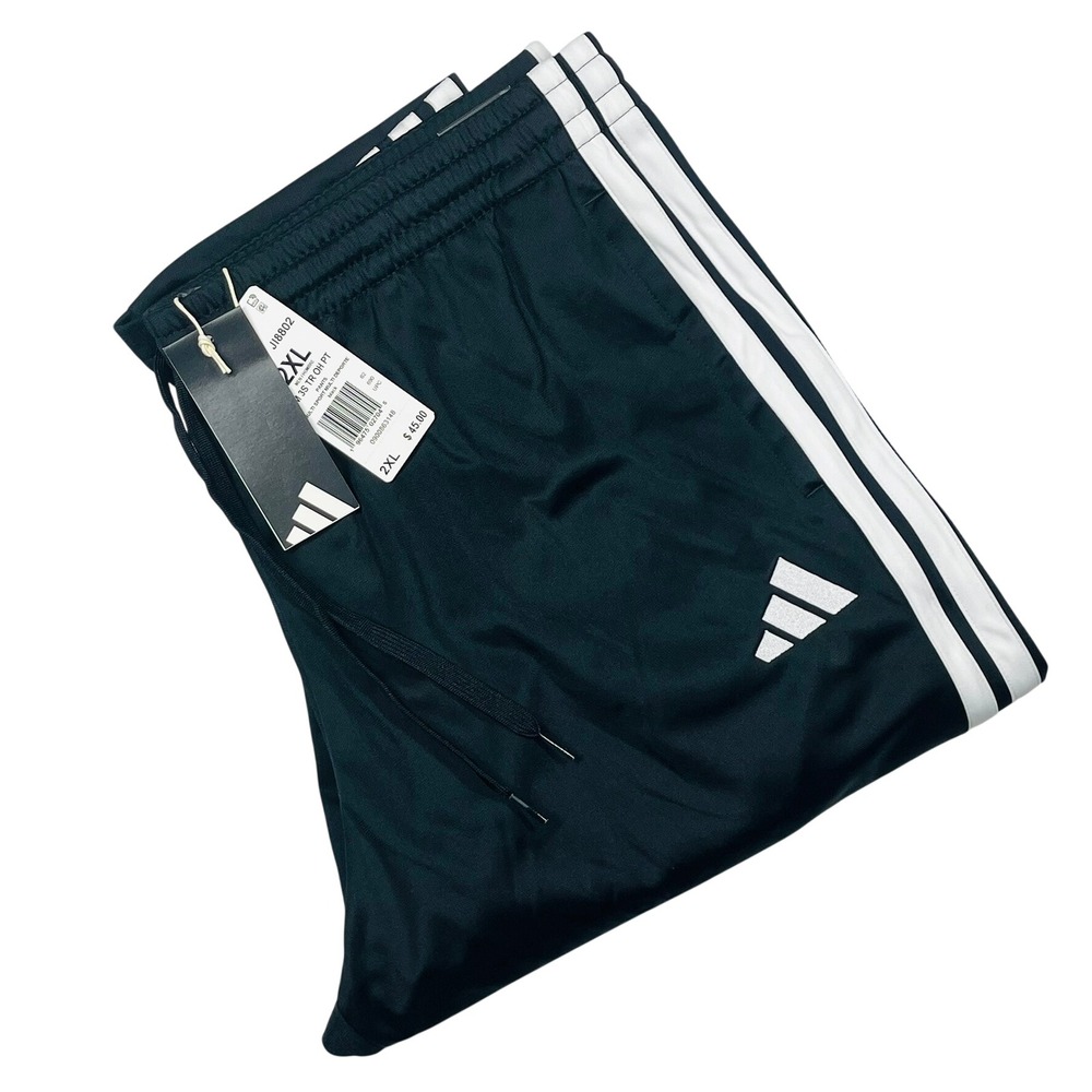 Adidas Dayready Open Hem Trackpants Mens 2XL Athleisure Regular Fit Straight Leg